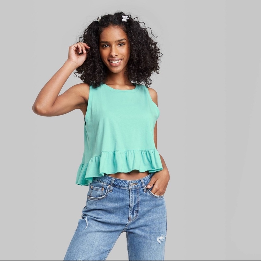 WILD FABLE Cropped Tank Top